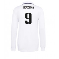 Dres Real Madrid Karim Benzema #9 Domaci 2022-23 Dugi Rukav